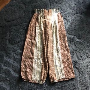 Super Cute Wide leg Boho pant